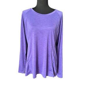 RBX Long Sleeve Athletic Top Purple Size XL